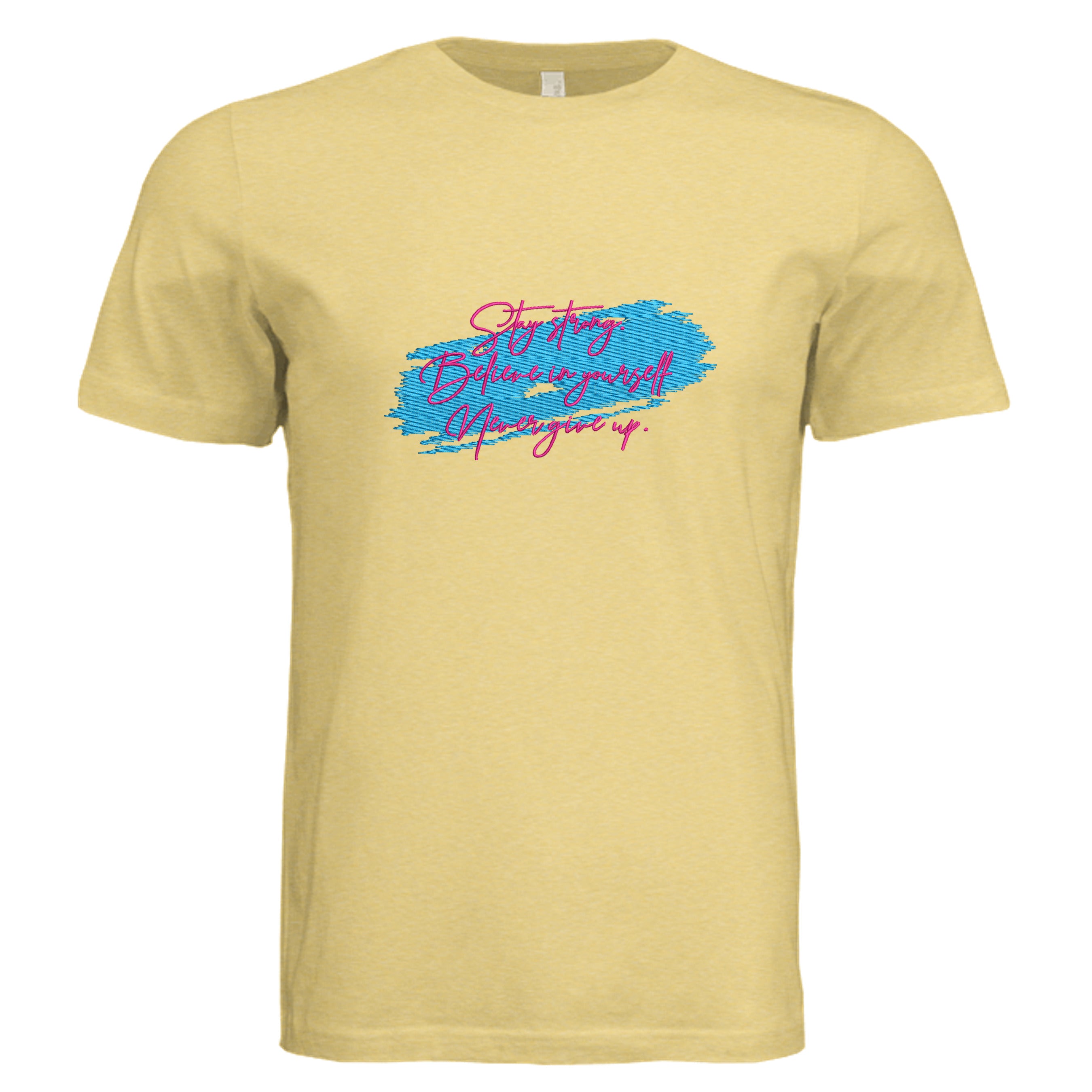 Pale Yellow Triblend - 3413C - FRONT